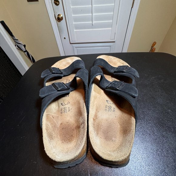 Birkenstock EUR 45 10.5  black nubuck sandal slipper unisex main image 7